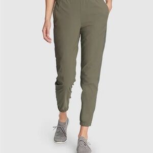 Eddie Bauer Guide Pro Olive Green Women's Jogger Pants size 8